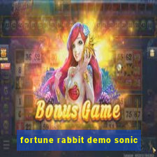 fortune rabbit demo sonic